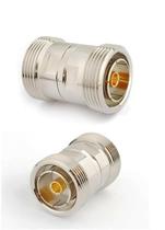 Adaptador coaxial coaxial RF 7/16 DIN conector fêmea-fêmea