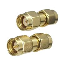 Adaptador Coaxial RF SMA RP-SMA Macho Para Fêmea Conector De Latão