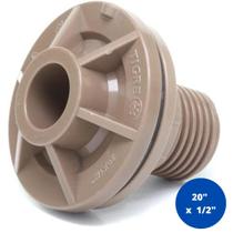 Adaptador com Anel Roscável e Soldável Marrom 20mm 1/2" Tigre