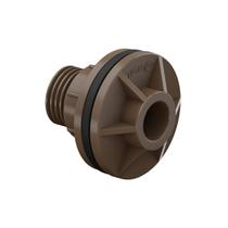 Adaptador com Flange 32mm Anel para Caixa D'Água Marrom Tigre
