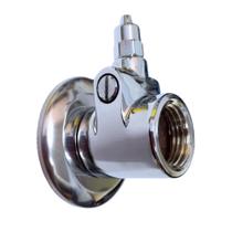 Adaptador Com Saída P/ Torneira Filtro 1/4 6mm Com Regulagem