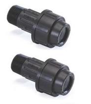 Adaptador Compressão Rosca Macho 20mm X 1/2 - 2 Pç