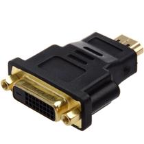 Adaptador Conector Dvi 24+1 Fêmea Hdmi Macho Banhado A Ouro