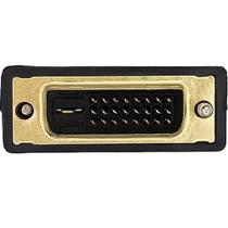 Adaptador Conector Dvi 24+1 Macho Hdmi Fêmea Banhado A Ouro