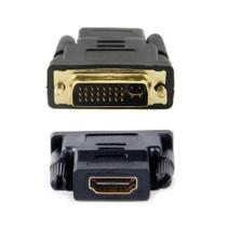 Adaptador Conector Dvi Digital Macho 24+5 Para Hdmi Fêmea