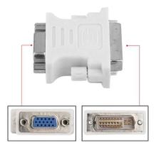 Adaptador Conector Dvi-i 24+5 Macho Para Vga Fêmea Dual Link