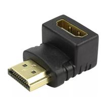 Adaptador Conector Hdmi Macho X Fêmea 90 Graus