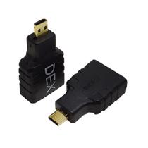 Adaptador Conector Micro HDMI Macho x HDMI Fêmea