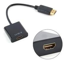 Adaptador Conversor Cabo Displayport Para Hdmi Femea