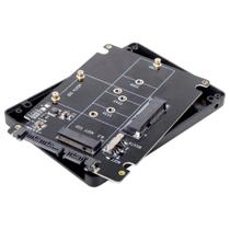 Adaptador Conversor Case de SSD M2 M.2 2280 NGFF e MSata para SSD Comum SATA 3 2,5" CS-M2-01 F3 Adaptador Conversor Case de SSD M2 M.2 2280 NGFF e MSata para SSD Comum SATA 3 2,5" CS-M2-01 F3