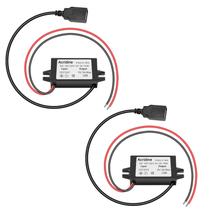 Adaptador conversor DC-DC Buck Module 12V/24V para 5V 3A USB Adaptador conversor DC-DC Buck Module 12V/24V para 5V 3A USB