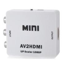 Adaptador Conversor De Av Rca Para Hdmi - Av2hdmi