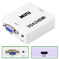 Adaptador Conversor De Vga Para Hdmi Com Cabo Vga2hdmi Adaptador Conversor De Vga Para Hdmi Com Cabo Vga2hdmi