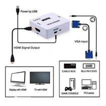 Adaptador conversor de VGA x HDMI - Filó Modas