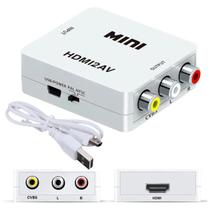 Adaptador Conversor Digital AV2 para HDMI Televisão Notebook