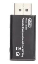 Adaptador Conversor Displayport Macho Para Hdmi Fêmea - gasil Adaptador Conversor Displayport Macho Para Hdmi Fêmea - gasil