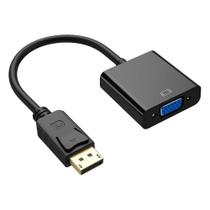 Adaptador Conversor Displayport para VGA CO-014 Cor Preto Adaptador Conversor Displayport para VGA CO-014 Cor Preto
