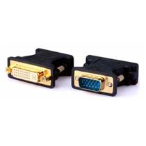 Adaptador Conversor DVI-I para VGA - 24+5 Pinos - (DVI-I F x VGA M) Adaptador Conversor DVI-I para VGA - 24+5 Pinos - (DVI-I F x VGA M)