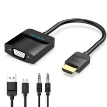 Adaptador Conversor HDMI Macho p/ VGA Fêmea 1080p Multitelas