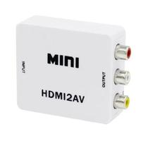 Adaptador Conversor HDMI para RCA AV/CVBS 1080P - Alta Definição