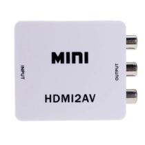 Adaptador Conversor Hdmi Para Rca Av Vídeo Tv Lcd Pc Ps3 Dvd Adaptador Conversor Hdmi Para Rca Av Vídeo Tv Lcd Pc Ps3 Dvd