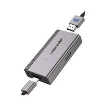 Adaptador Conversor HDMI Para USB C 4K 60Hz Para Óculos AR, Telas Portáteis, Consoles De Jogos E