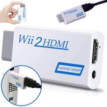 Adaptador Conversor Nin tendo Wii Para Cabo Hdmi Áudio Vídeo