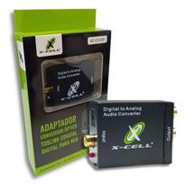 Adaptador Conversor Optico Coaxial Digital Para Rca Toslink Audio Analogico Digital