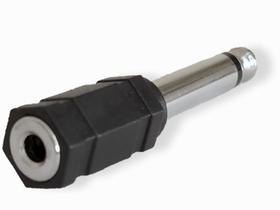Adaptador conversor plug p2/j2 p/ p10 mono cabo violão som