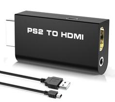 Adaptador Conversor PS2 para HDMI com Saída de Áudio