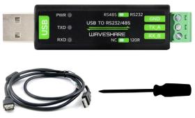 Adaptador conversor serial USB para RS485 ou RS232 Waveshare