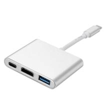Adaptador Conversor USB 3.1 Type-C Thunderbolt 3.0 x HDMI USB 3 Tipo-C Adaptador Conversor USB 3.1 Type-C Thunderbolt 3.0 x HDMI USB 3 Tipo-C