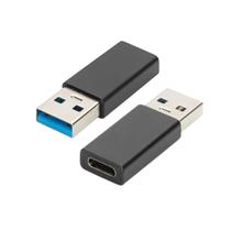 Adaptador conversor usb-c 3.1 type c feme x usb-a 3.0 macho