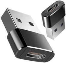 Adaptador Conversor USB Type C Fêmea para USB Macho - ALTOMEX