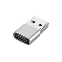 Adaptador Conversor USB Type C (Tipo c) Fêmea para USB Macho - Verde