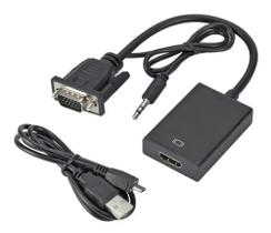 Adaptador Conversor Vga Para Hdmi - Pc / Notebook Para Tv - new