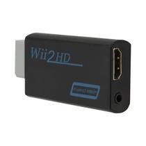 Adaptador Conversor Wii para HDMI 1080p com Áudio de 3,5mm para HDTV e PC