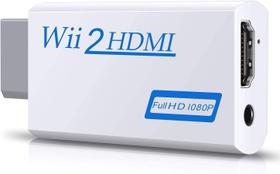 Adaptador conversor Wii para HDMI, saída de vídeo 1080p CHS