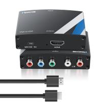 Adaptador conversor YPbPr/RGB+R/L para HDMI NEWCARE com cabo