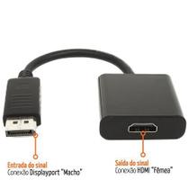 Adaptador Convesor Display-Port Para Hdmi Femea - Exbom