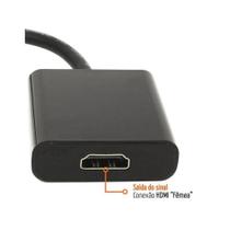 Adaptador Convesor Displayport para Hdmi Femea