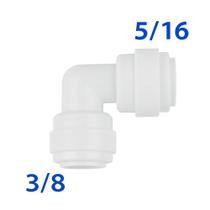 Adaptador Cotovelo Redutor 5/16 3/8 Engate Rápido Adaptador Cotovelo Redutor 5/16 3/8 Engate Rápido