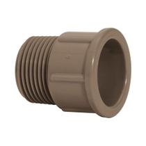 Adaptador Curto 25 X 3/4 Pol Solda Amanco Soldável com Rosca 25mm para Cano Marrom Adaptador Curto 25 X 3/4 Pol Solda Amanco Soldável com Rosca 25mm para Cano Marrom