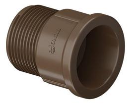 Adaptador Curto De Pvc Marrom Soldável 60 X 2
