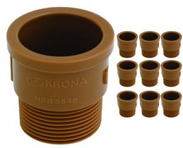 Adaptador Curto Soldável 60mm x 2" 10 Peças Krona Adaptador Curto Soldável 60mm x 2" 10 Peças Krona