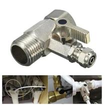 Adaptador De Água De Alimentação RO De 1/2" Para 1/4" Com Válvula De Esfera De Desligamento Para