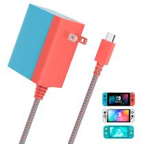 Adaptador de alimentação AC Charger RGEEK 45W Switch para Nintendo Switch