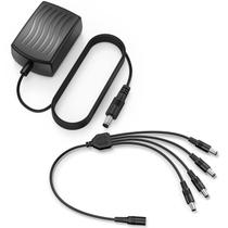 Adaptador de alimentação +divisor ANNKE 12V 2A para câmera CCTV DVR