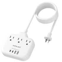 Adaptador de alimentação meta-ant Austrália Nova Zelândia Tipo I com USB-C