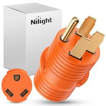 Adaptador de alimentação Nilight 50A macho para 30A fêmea para RV Camper